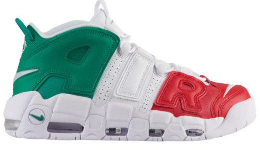 【NIKE】AIR MORE UP TEMPO 通称モアテンのイタリアンカラーがリーク