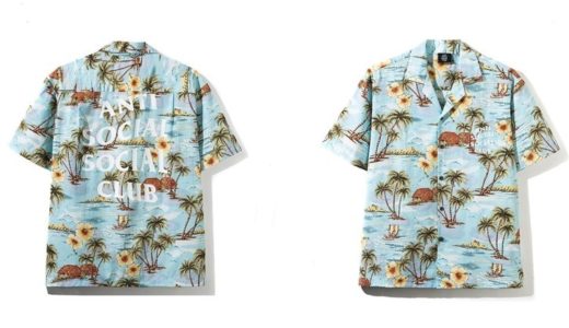 【Anti Social Social Club】夏を彩るロゴ入りアロハシャツが4月7日に発売予定