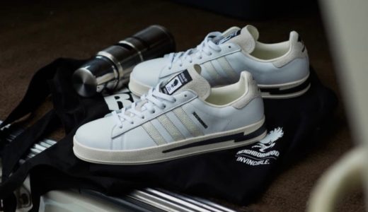 NEIGHBORHOOD × INVINCIBLE × adidas 『CAMPUS “WHITE”』が国内6月25日に発売予定
