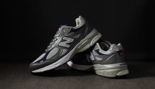 New Balance 『990v3 “Elephant Grey/Navy”』が国内8月5日に発売予定 ［M990GJ3］