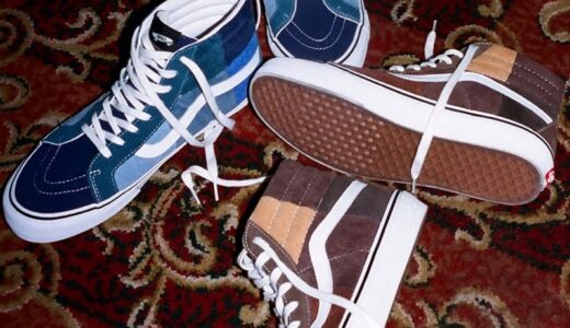 NOAH × Vault by Vans『Sk8-Hi Decon “Corduroy Patchwork”』が国内7月27日に発売