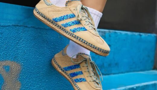 CLOT × adidas Gazelle by Edison Chen “Linen Khaki/Light Blue”が国内8月23日に発売［IH3641］