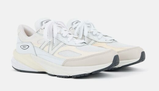 New Balance 『990v6 “White/Sea Salt”』が国内4月10日より発売［U990GB6］
